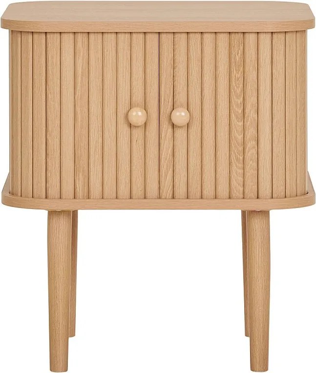 Stolik Nocny Nikko, Brązowy, 45x40x50,5 cm, Kendra Home