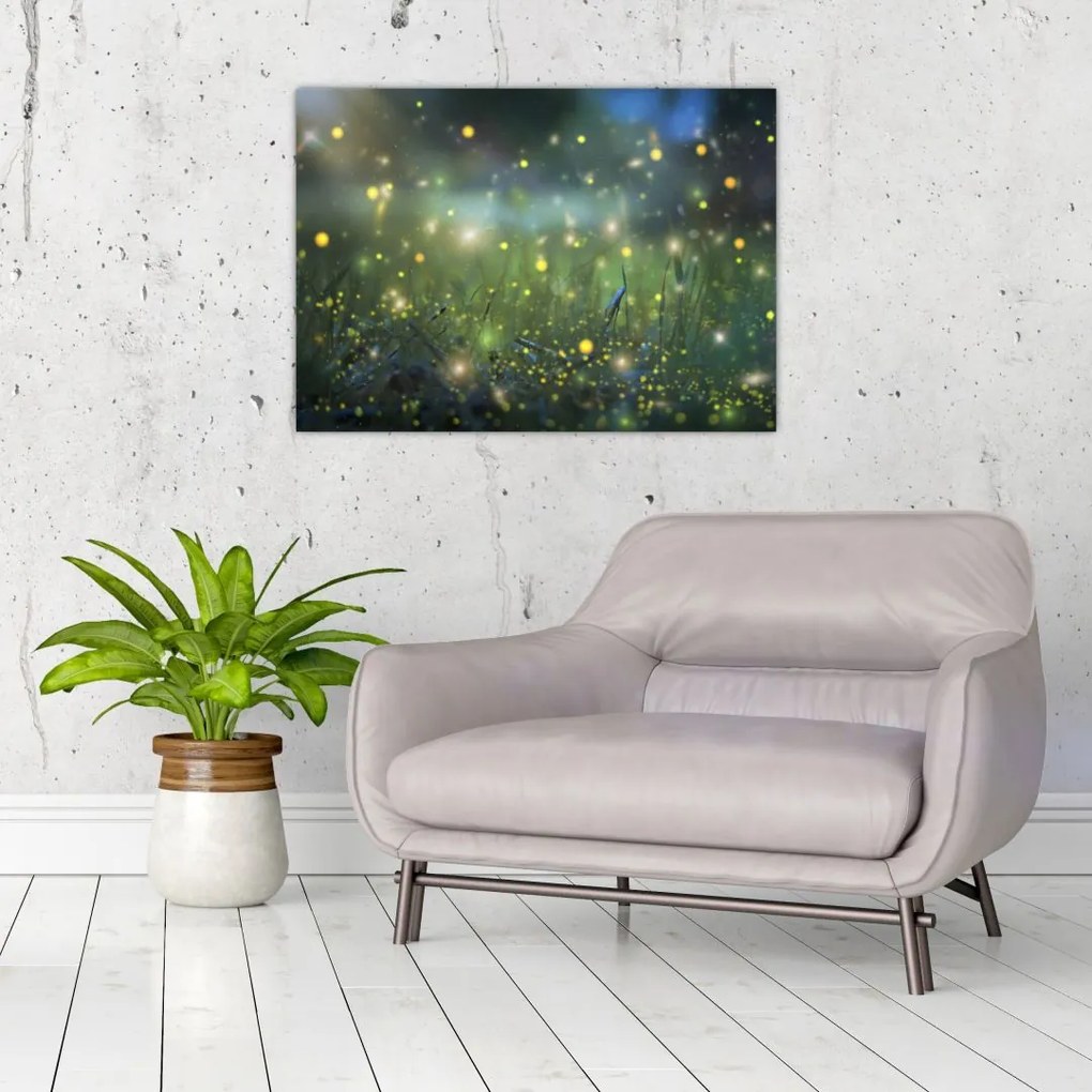 Obraz na szkle - Magiczna noc (70x50 cm)