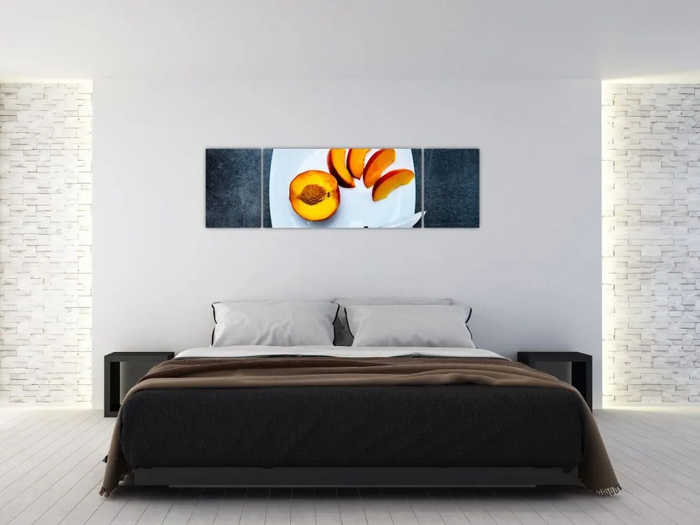 Obraz brzoskwini (170x50 cm)