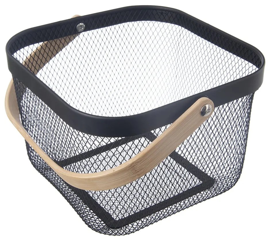 Metalowy koszyk druciany 24,5x24,5x30 cm Radka – Orion