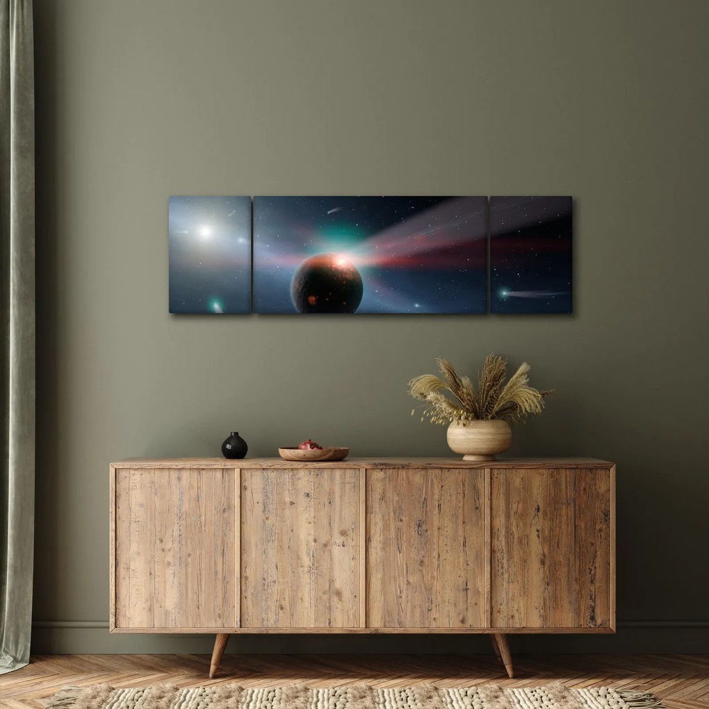Obraz planety (170x50 cm)