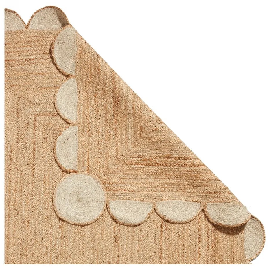 Dywan z juty w naturalnym kolorze 120x170 cm Savannah Jute – Think Rugs