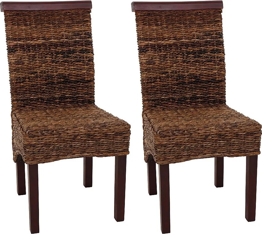 Krzesło do jadalni Acireale (zestaw 2 sztuk),  jasny, bez poduszek