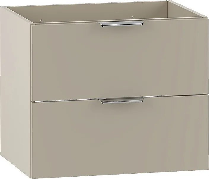 Kaszmirowa Szafka pod Umywalkę 60cm 2 Szuflady Pile