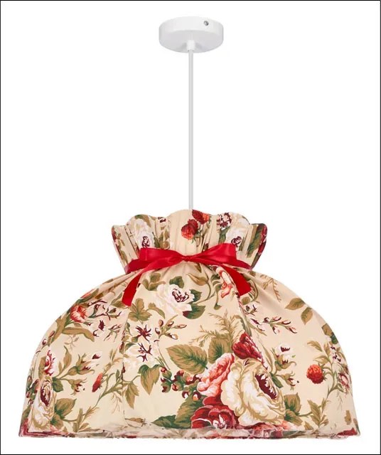 Lampa wisząca pojedyncza z abażurem - Z079 M5-T77