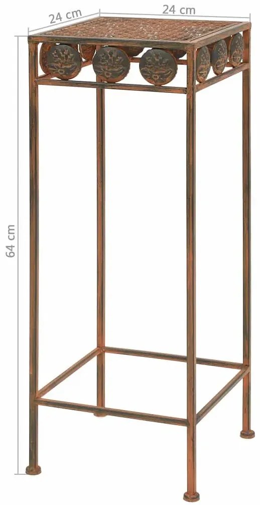 Zestaw 3 kwietników w stylu vintage G8-M41