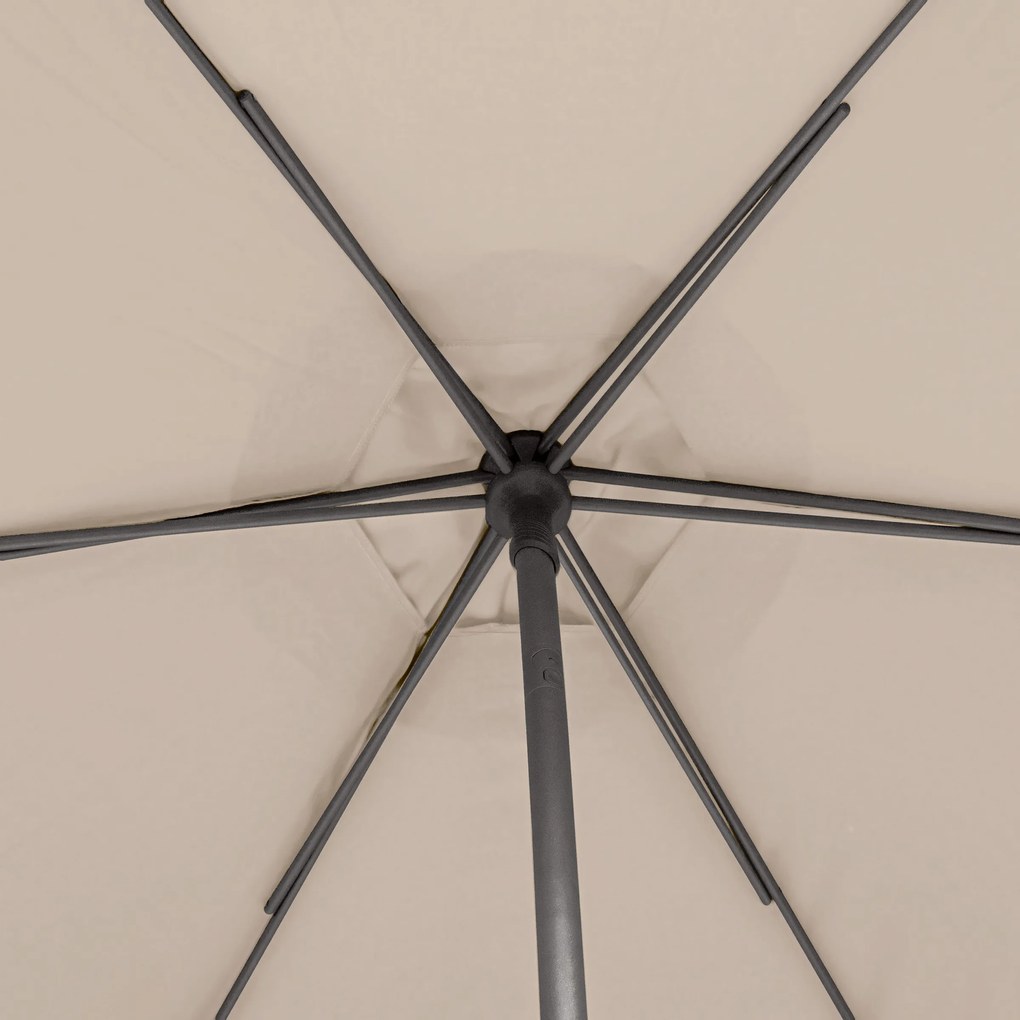 Parasol ogrodowy SOYA, wodoodporny, Ø 270 cm