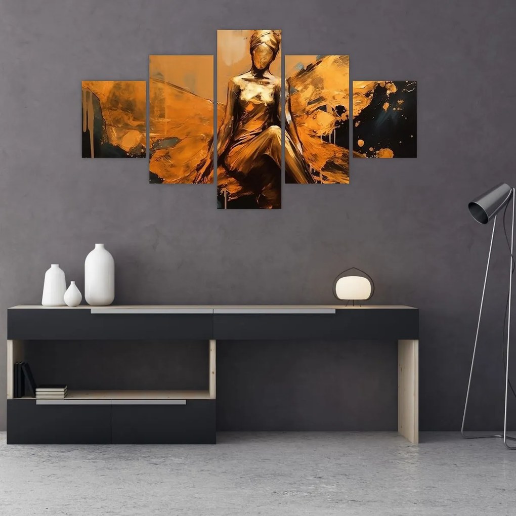 Obraz - Abstrakcja wróżki (125x70 cm)