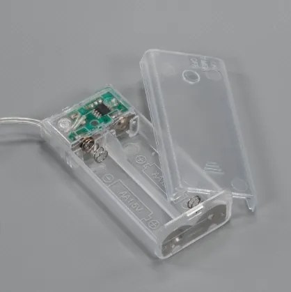 Świąteczna gwiazda LED z liny, ciepła biel, 26 cm, timer