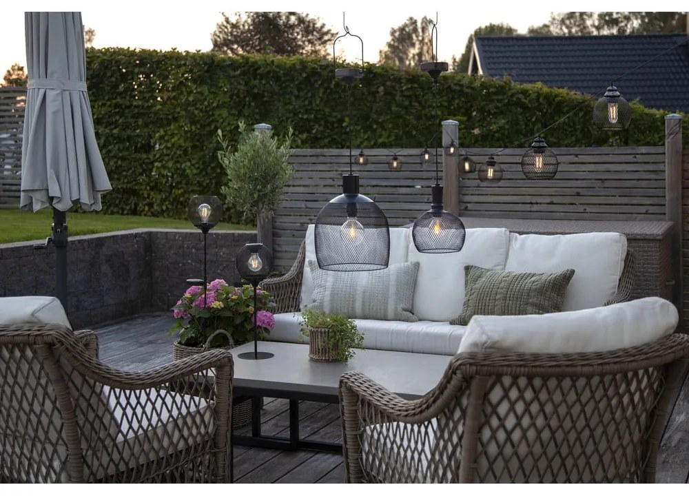 Ogrodowa lampa solarna LED Star Trading Sunlight, wys. 45 cm