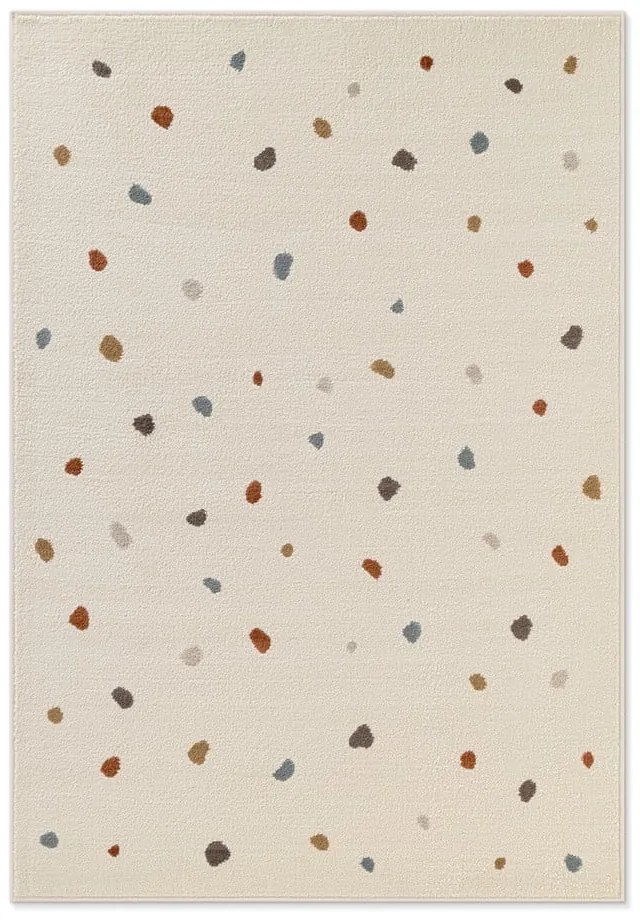 Kremowy dywan dziecięcy 160x235 cm Funny Dots – Hanse Home