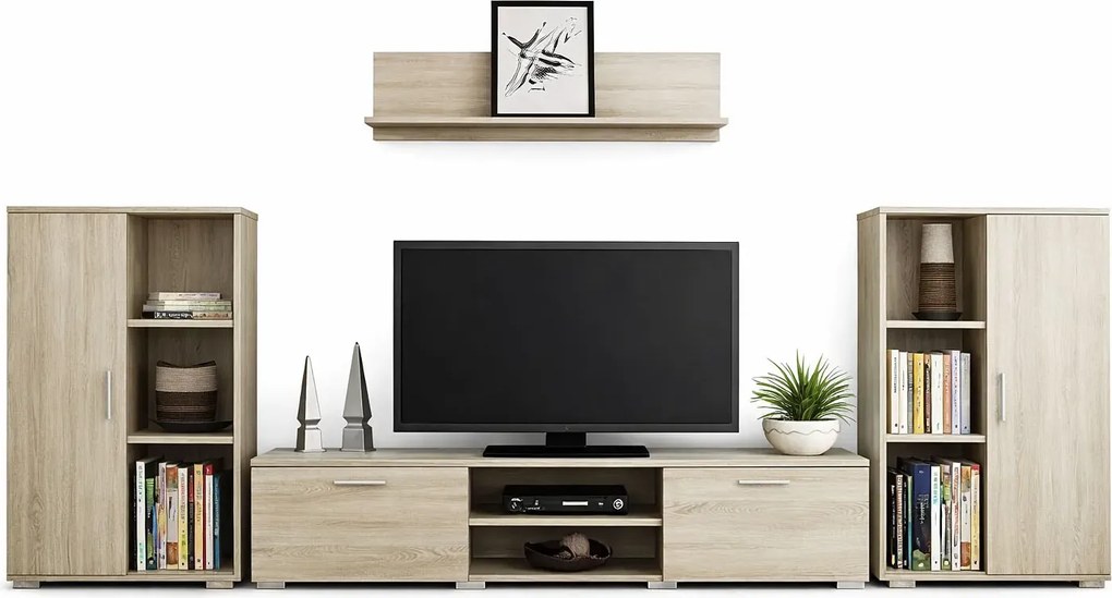 Meblościanka do salonu - mebli wano N8-D73