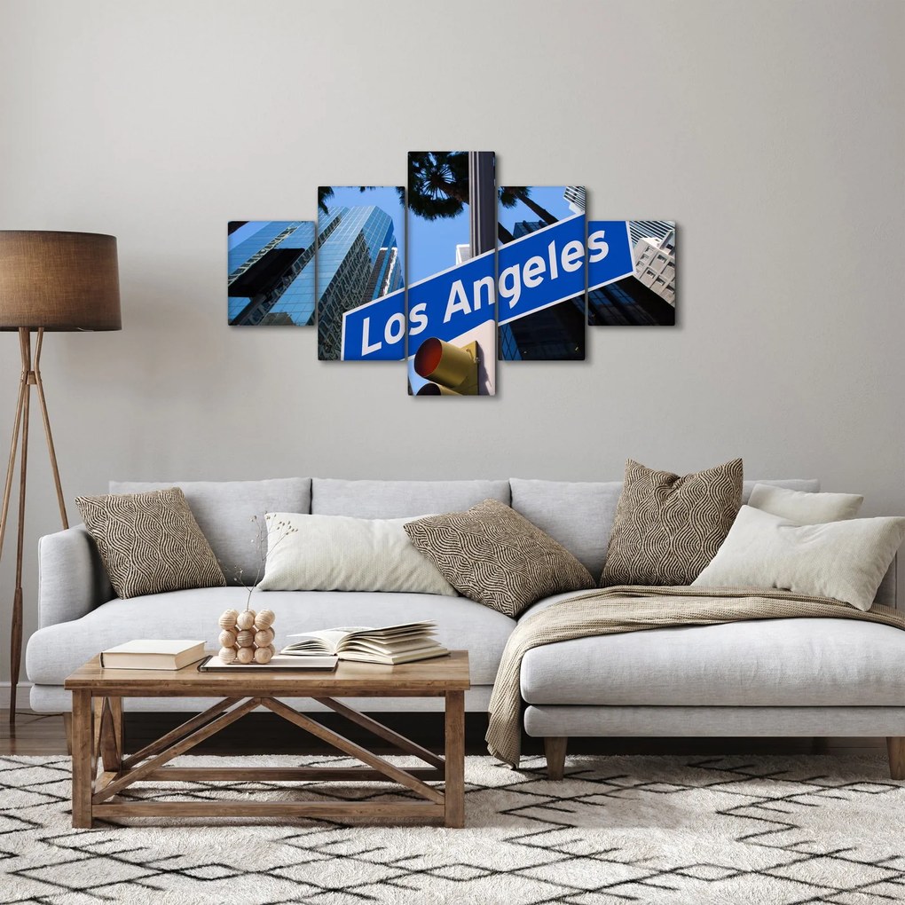 Obraz - Los Angeles (125x70 cm)