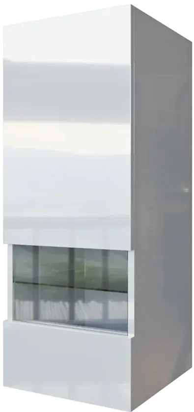 Meblościanka modułowa biały połysk 30x12x4 H6-M34