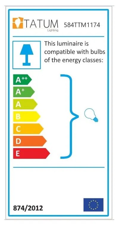 Lampa wisząca w żółto-złotym kolorze ze szklanym kloszem ø 15 cm Muzo – Opviq lights