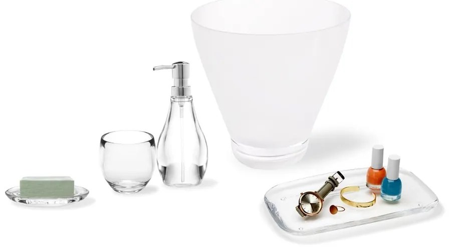 Plastikowy kubek na szczoteczki do zębów Droplet – Umbra