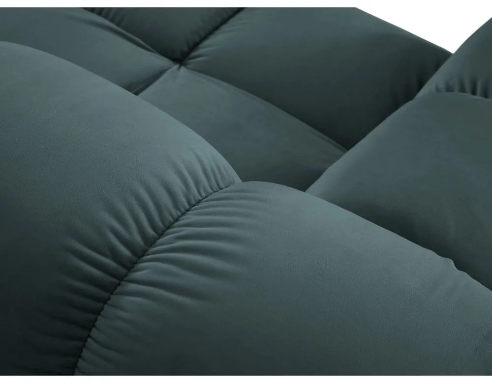 Morska aksamitna sofa 285 cm Bellis – Micadoni Home