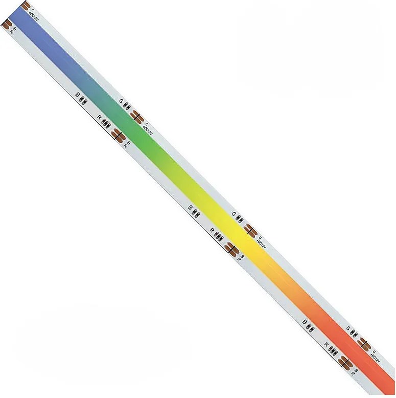 Taśma LED COB IP20 5m RGB 12V 15W/MT