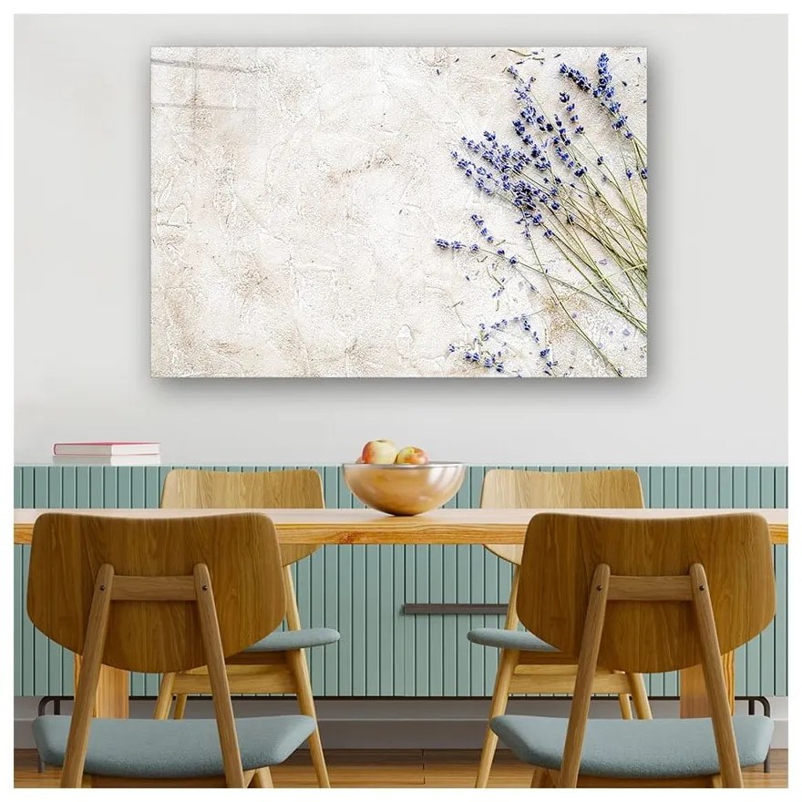 Szklany obraz 100x70 cm Lavender – Wallity
