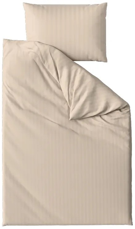 PrzytulneMieszkanie.pl PrzytulneMieszkanie.pl Hotelowa pościel z mikrofibry JASMINE PURE cappuccino - pasek 2 cm Rozmiar pościeli: 70 x 90 cm | 140 x 200 cm