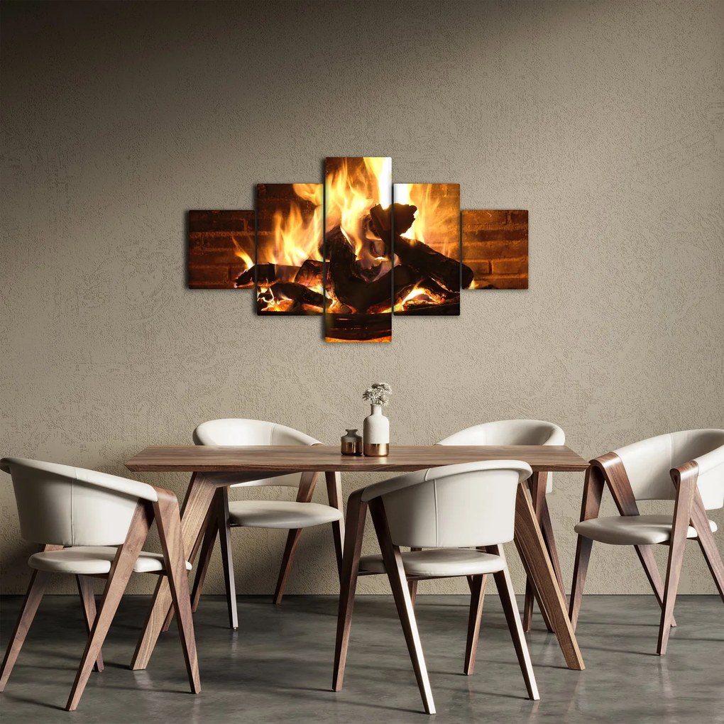 Obraz - Ogień (125x70 cm)