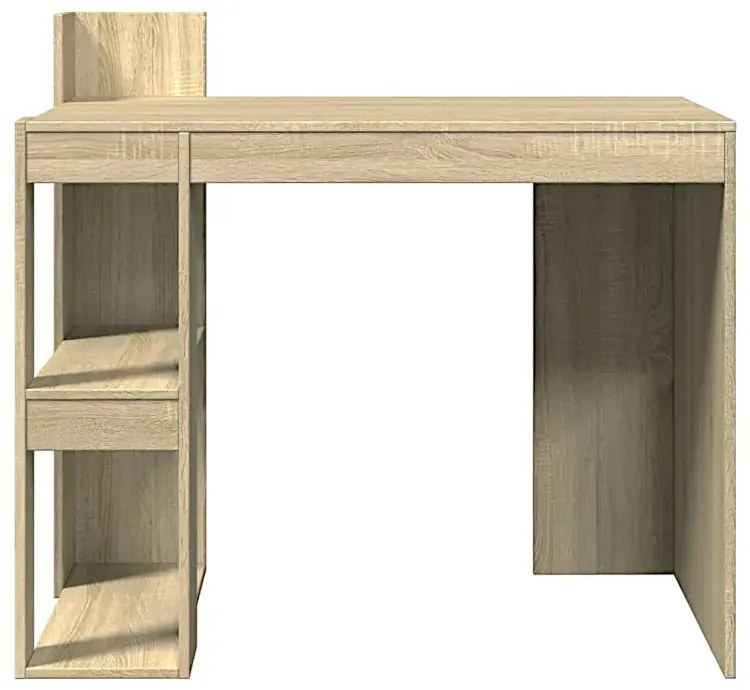 Proste biurko w kolorze dębu sonoma D9-W44