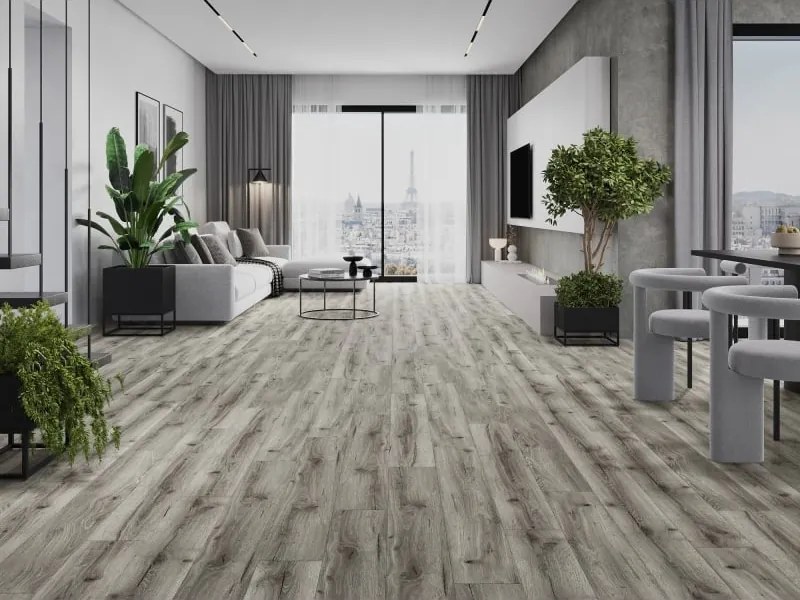 Mexen Ontario panele winylowe 1240 x 182 mm SPC 6,5 mm, podkład IXPE 1,5 mm, 4 V-Fuga, Dąb - F1003-1240-182-505-4V1-01