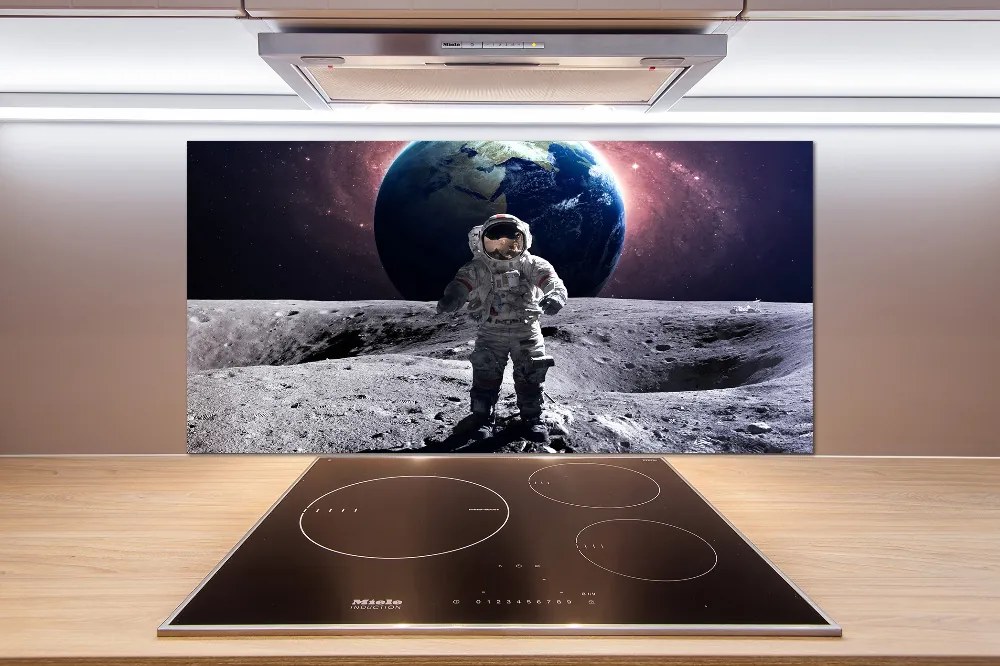 Panel dekor szkło Astronauta