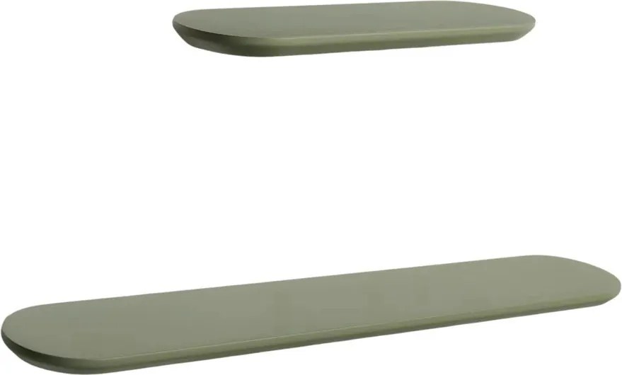 Zielone półki zestaw 2 szt. 55 cm Arely – Kave Home