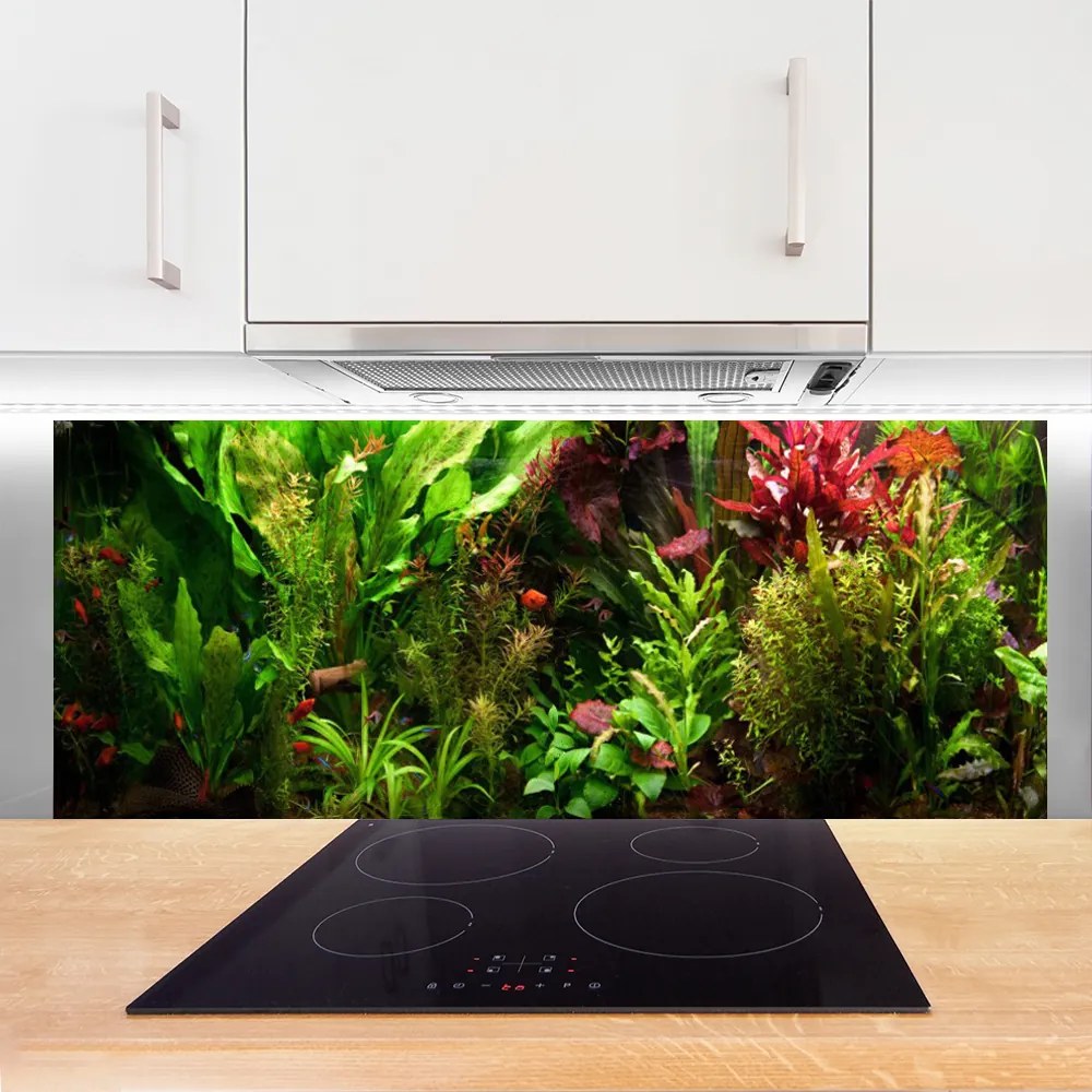 Panel Szklany Dzika Flora w Kwiatach