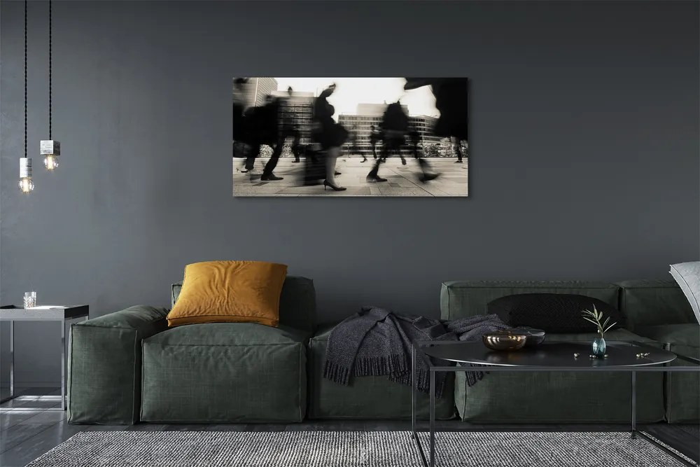 Zdjęcie na płótnie Ludzie w Mieście