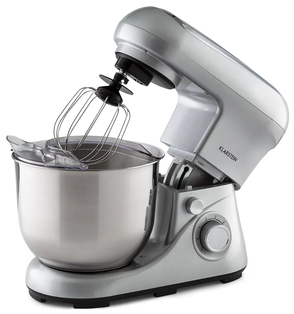 Klarstein Bella Pico 1300W 5L Robot Kuchenny Srebrny