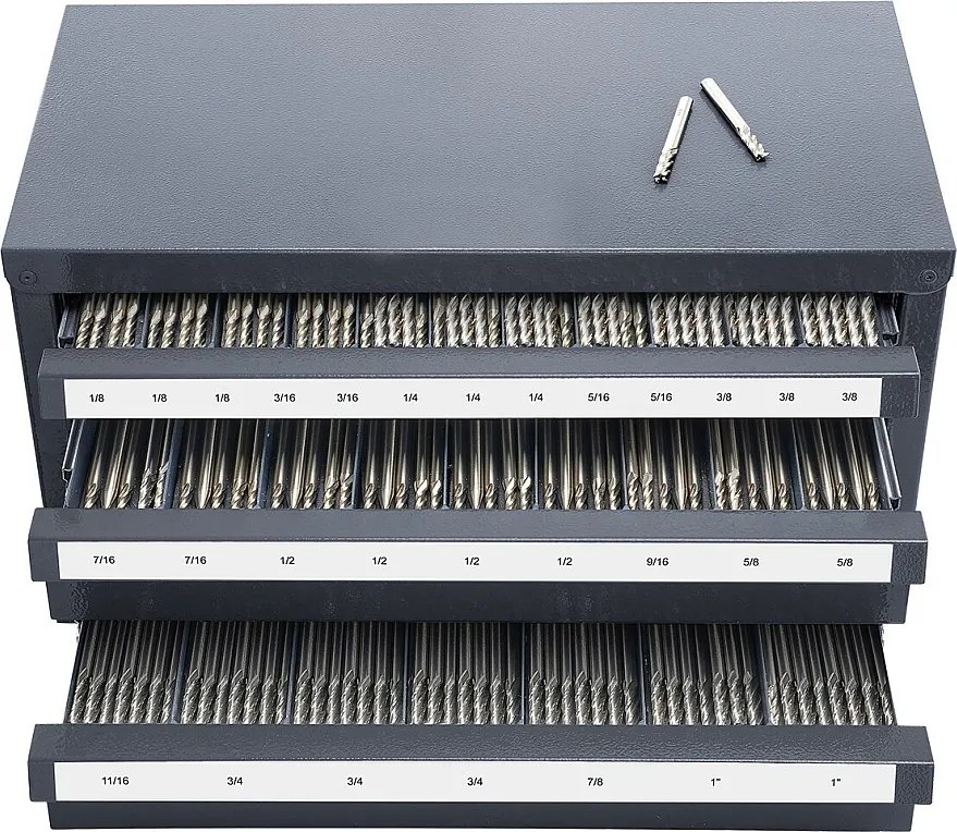 Szafa Magazynowa SucceBuy do Narzędzi Wykończeniowych, 3 Szuflady, 2.54/20.32cm - 2.54cm, 29 Przegródek