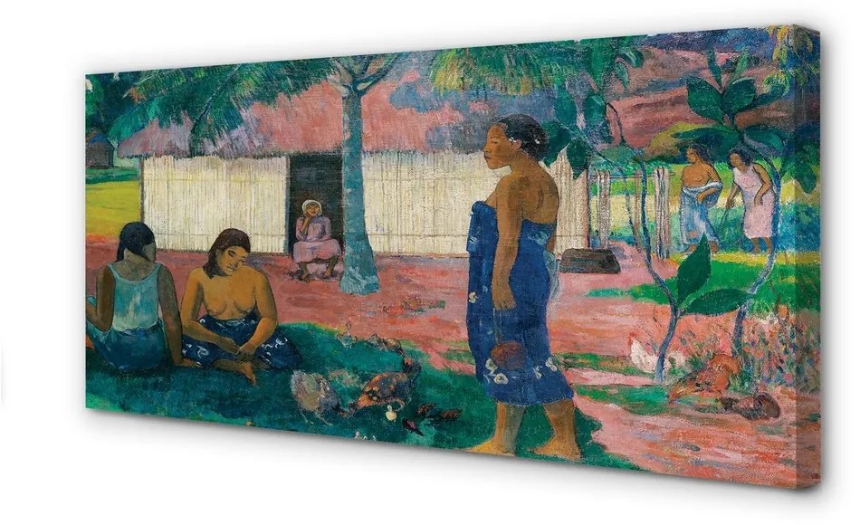 Obraz na płótnie No te aha oe riri (Dlaczego jesteś zły?) - Paul Gauguin