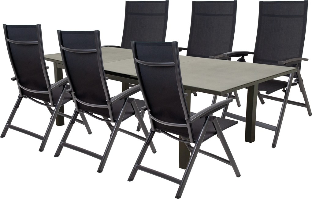 Doppler FIRENZE AVANTAGE antracyt, fotele z regulacją, 6+1