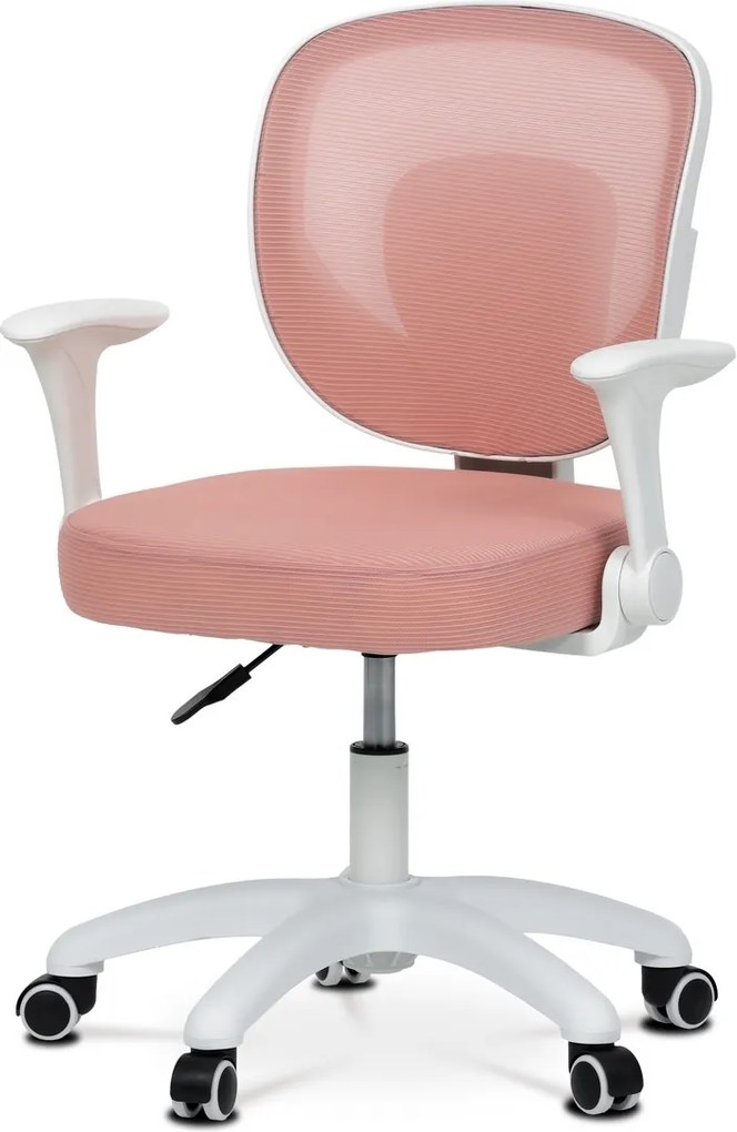 Autronic KA-K1062 PINK Krzesło biurowe, różowy