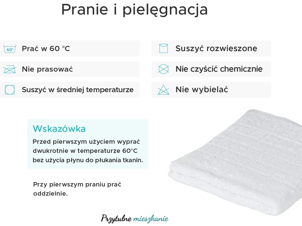 Ręcznik kąpielowy SOFT biały 70x140 cm, 100% bawełna