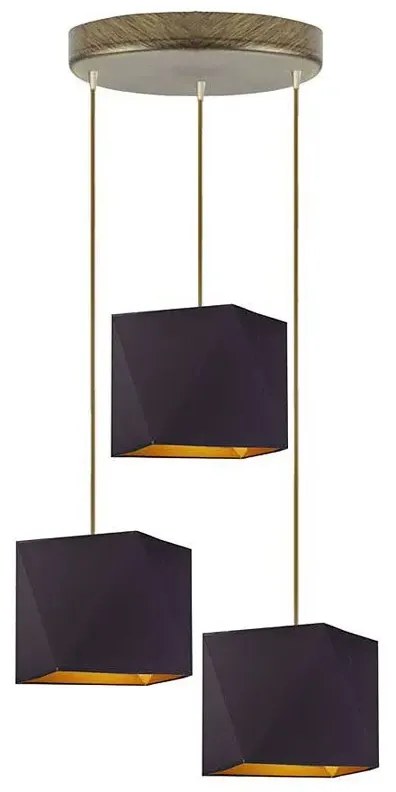 Lampa wisząca glamour nad stół - P6-D83