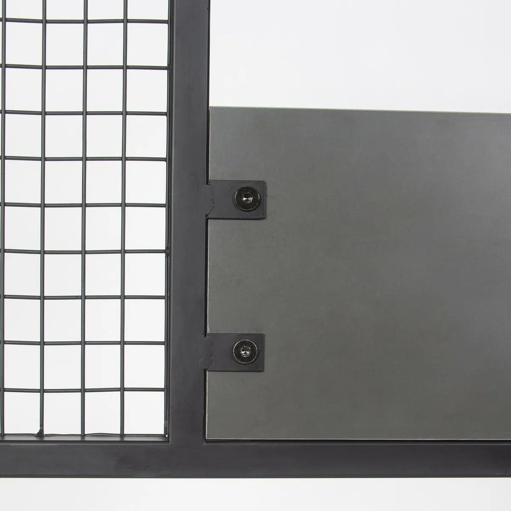 Wieszak z półką na buty Nomad Anthracite and Black