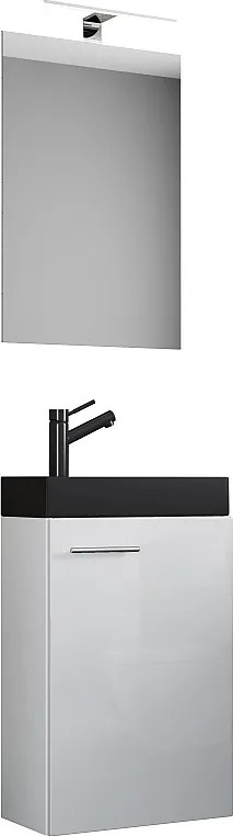 3 szt. umywalka Slito SP wąska czarna