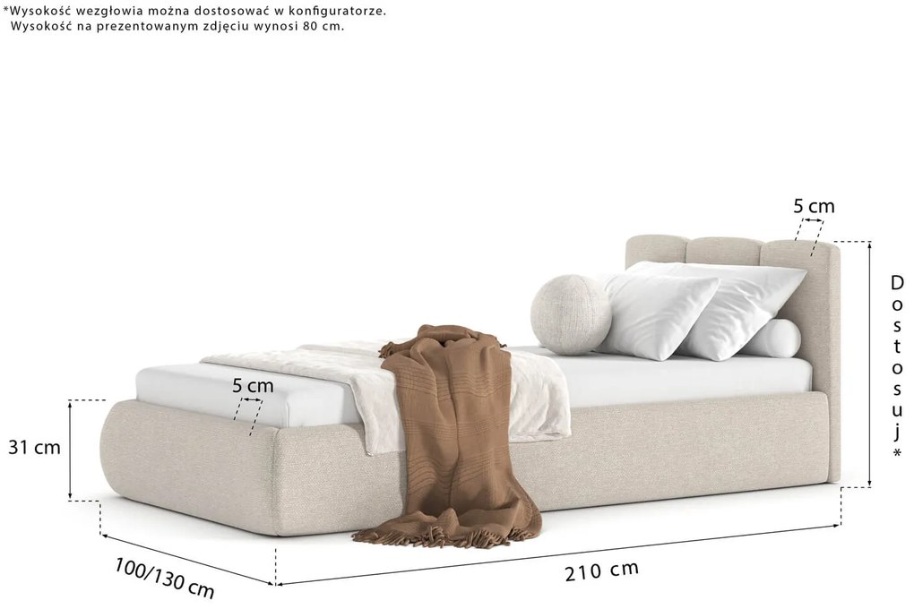 Łóżko Nilo One