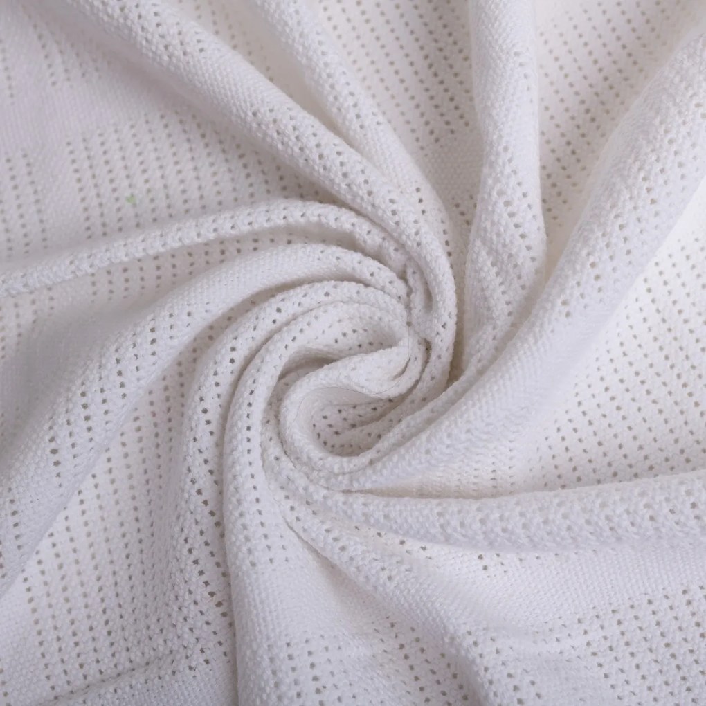 Babymatex Koc dziecięcy Sisi biały, 75 x 100 cm