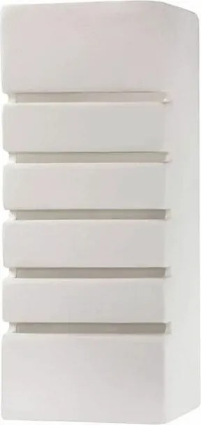 Kinkiet ceramiczny SAMIR biały