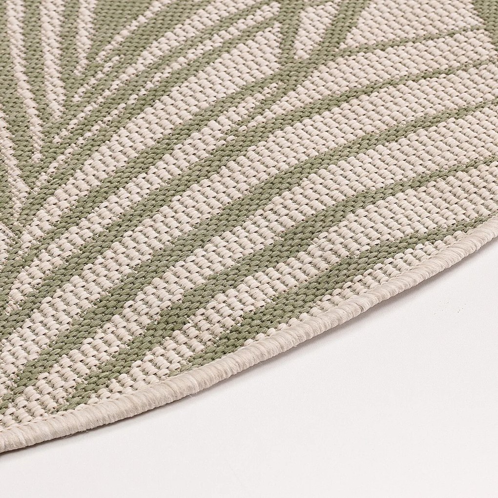 Dywan Lineo beige/jungle green 120cm