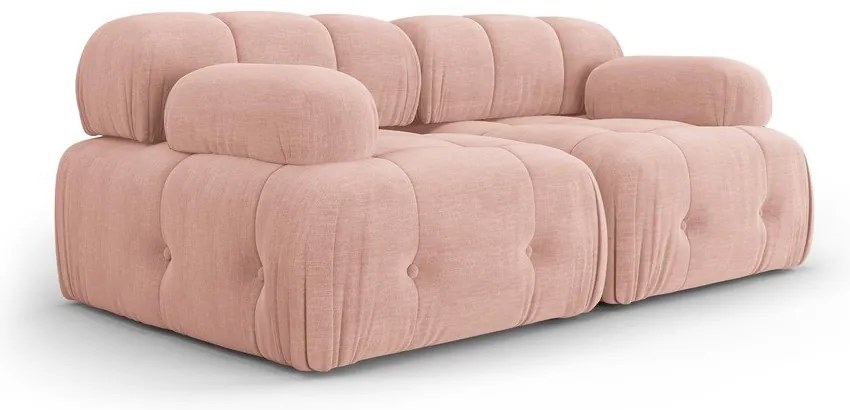 Jasnoróżowa sofa 192 cm Ferento – Cosmopolitan Design