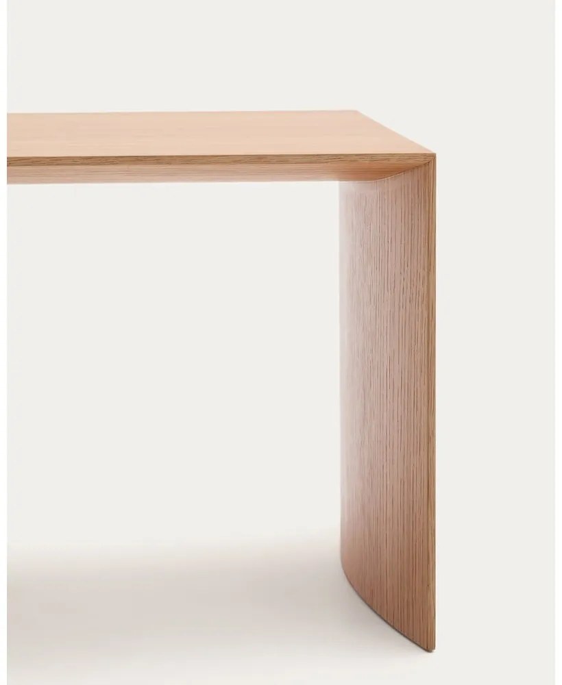 Stolik w dekorze dębu 40x55 cm Litto – Kave Home