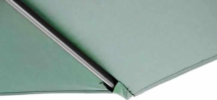 Parasol ø 290 cm - zielony z rączką