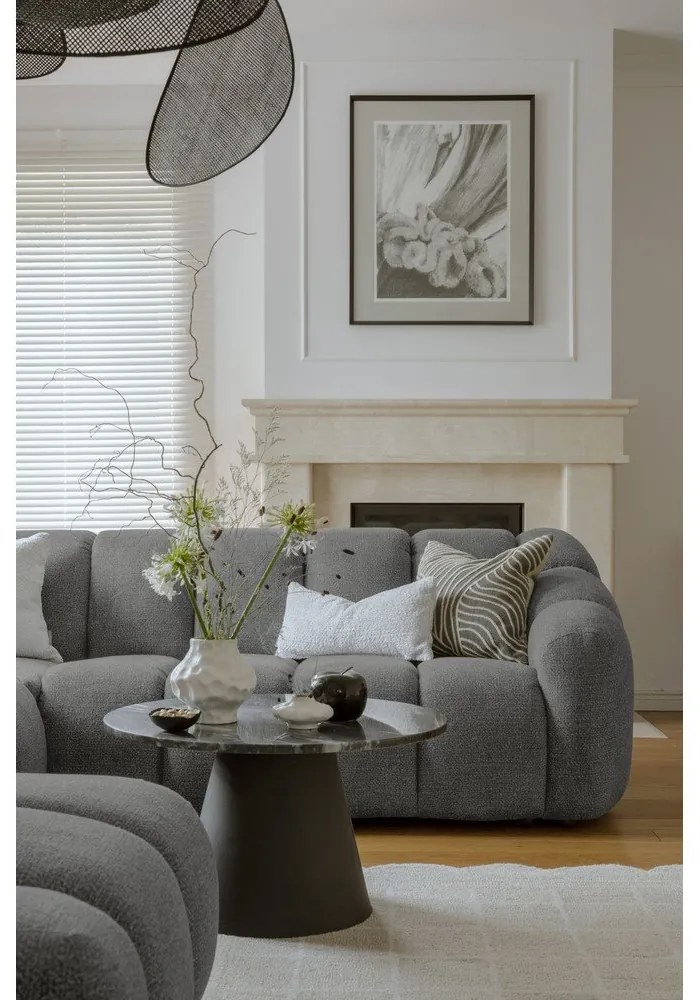 Szary narożnik (prawostronny/w kształcie litery U) Shell – Miuform