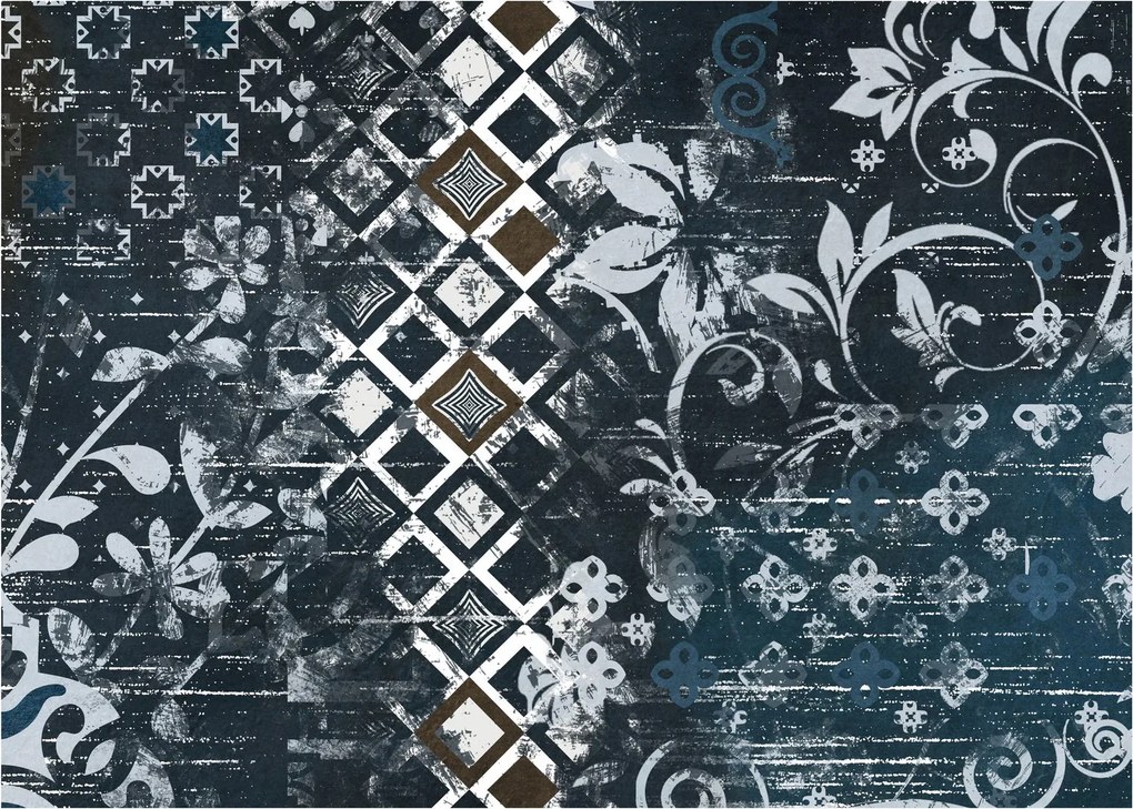 Obraz z kwiatowym wystrojem (70x50 cm)
