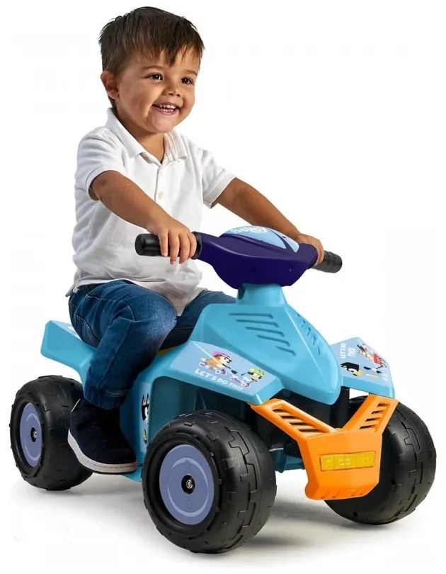 Feber quad na akumulator 6v racy bluey